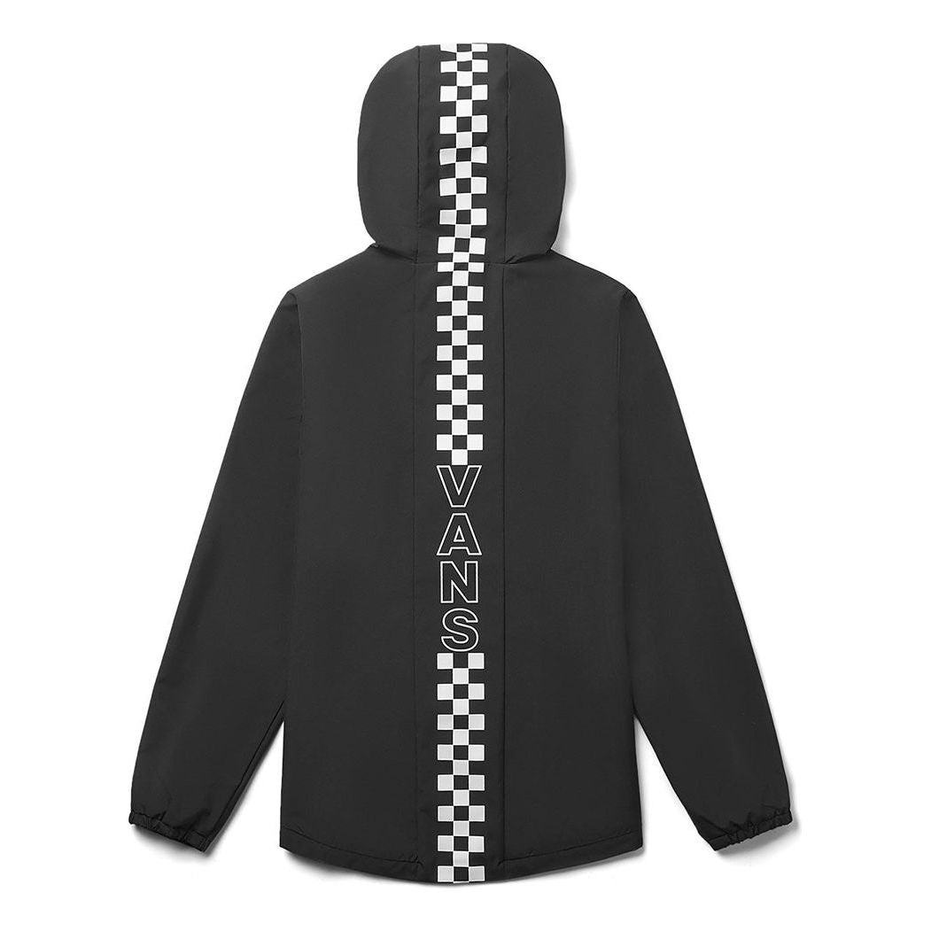 (WMNS) Vans On Point Anorak 'Black' VN0A47U4BLK - 2
