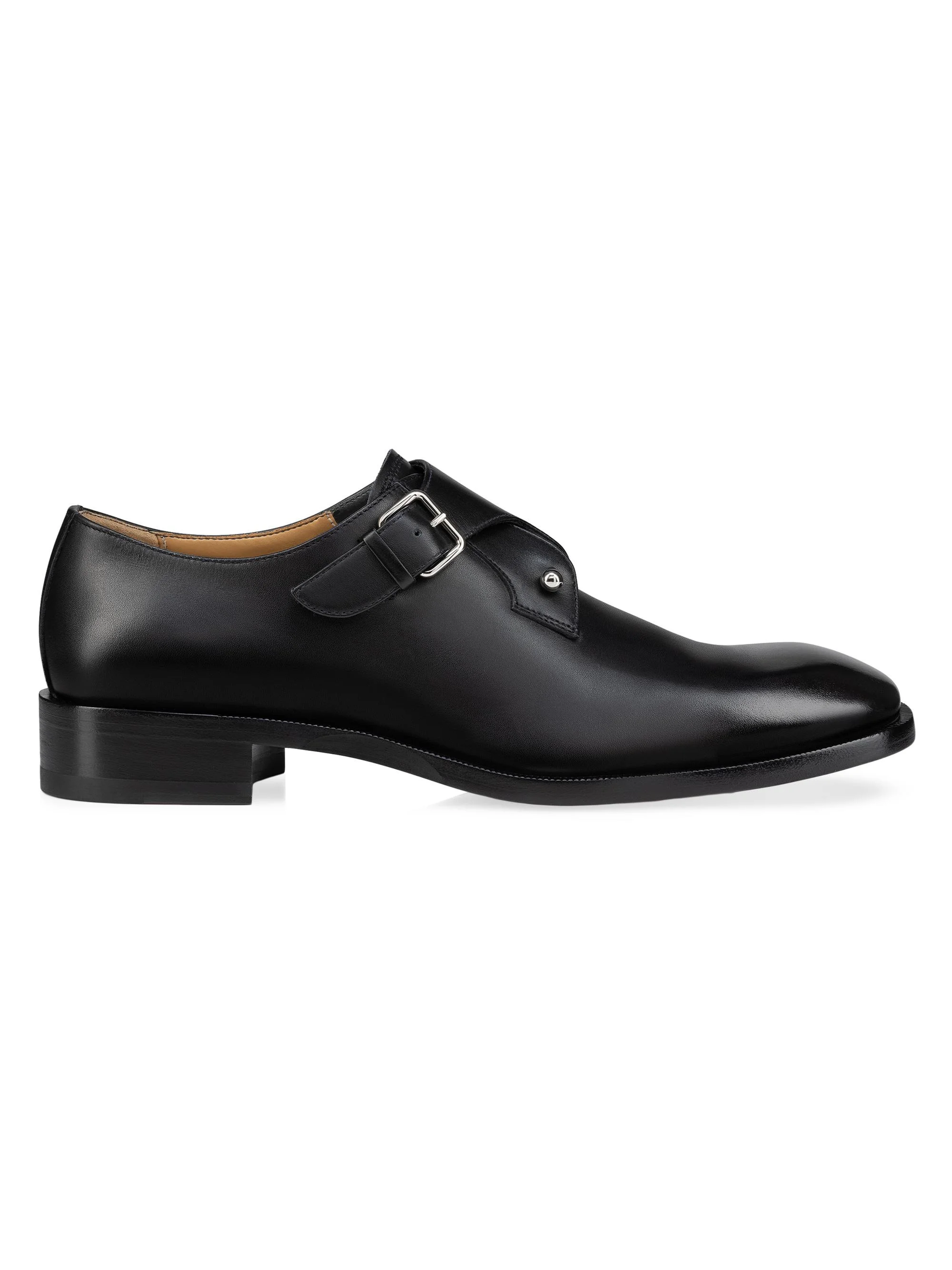 Men's Chambelimonk Monk Straps Shoes - Black - 1