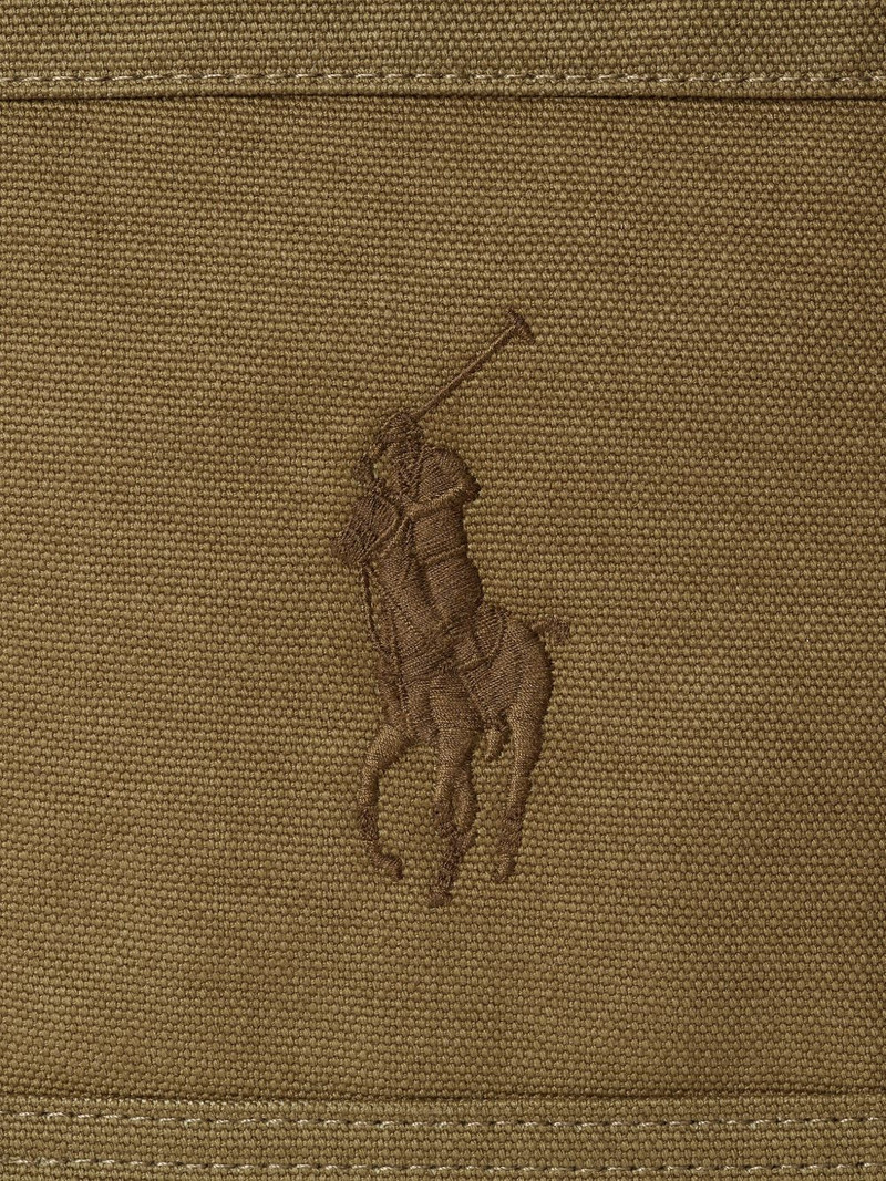 embroidered-logo tote bag 5