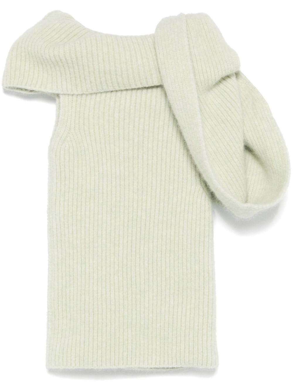 Banded T knitted top - 1