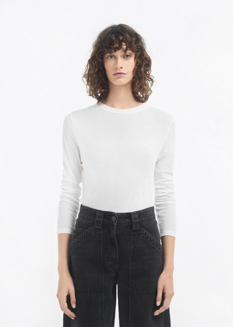 CO Crewneck Long Sleeve in Cotton Jersey outlook