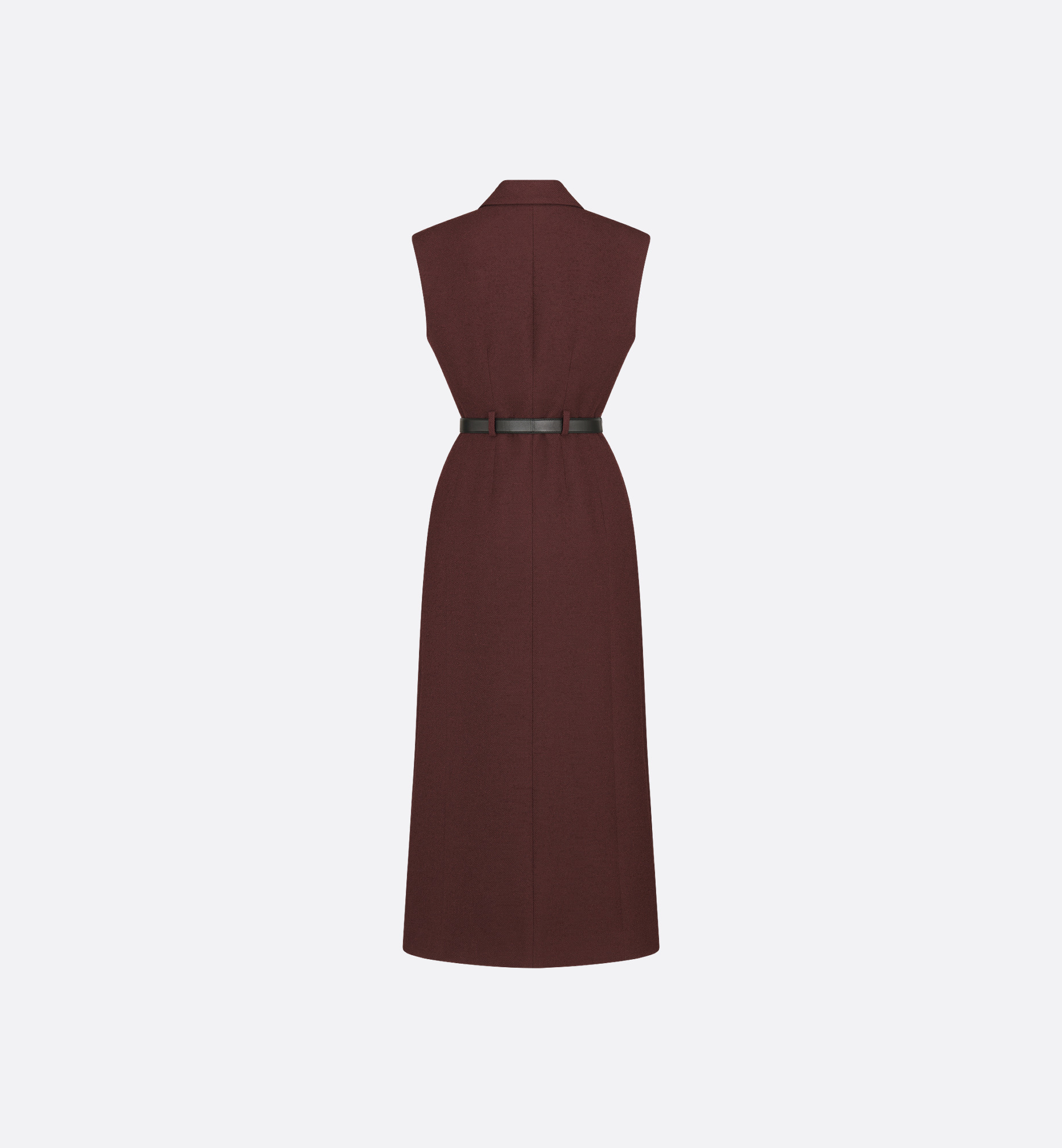 Mid-Length Belted Dress - 2