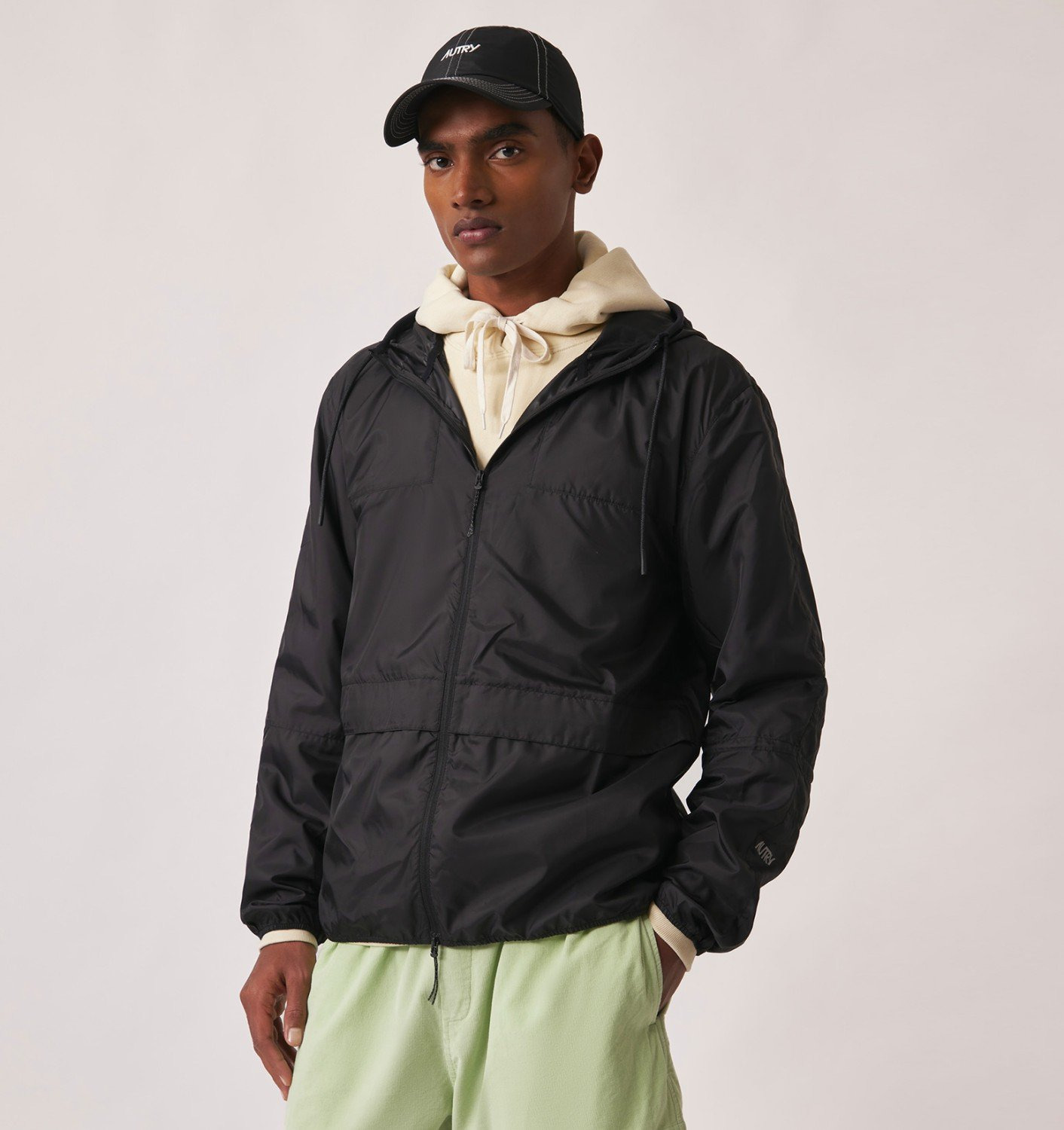 UNISEX PACKABLE NYLON WINDBREAKER - 2