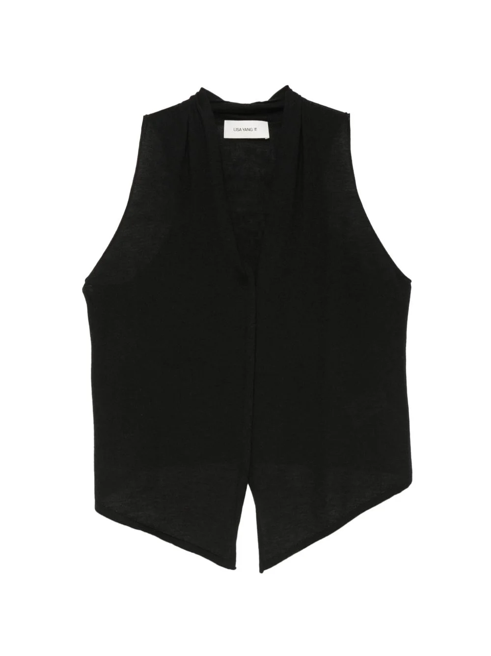 Paisley V-neck vest - 1