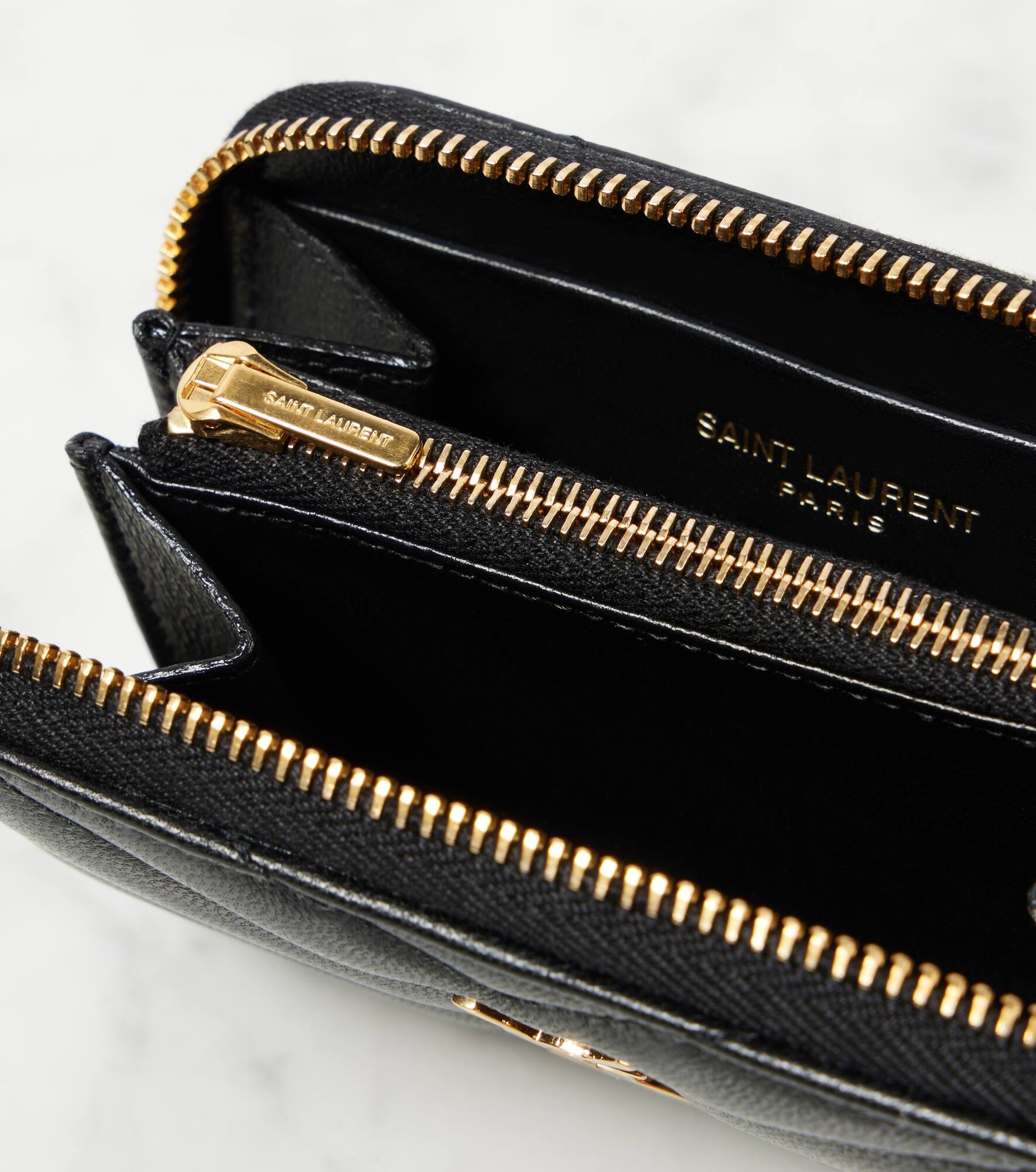 Cassandre matelassé leather coin purse - 2
