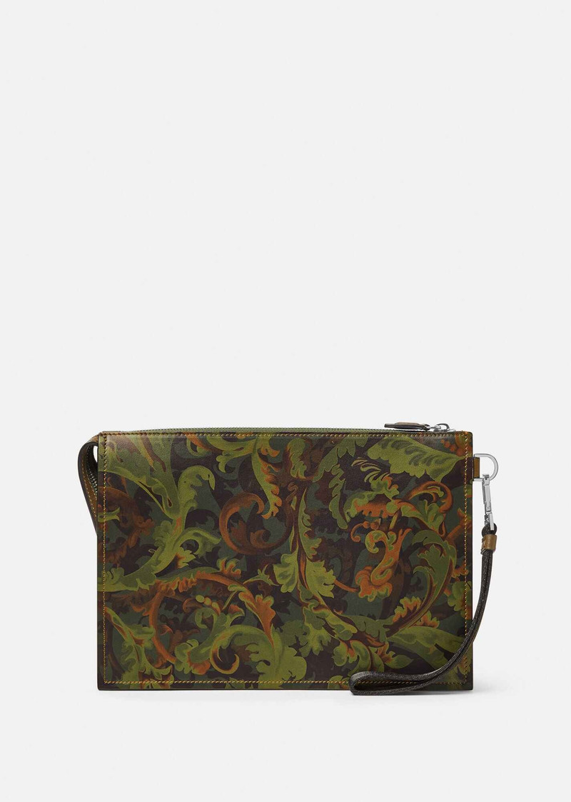 La Medusa Baroccoflage Print Pouch 3
