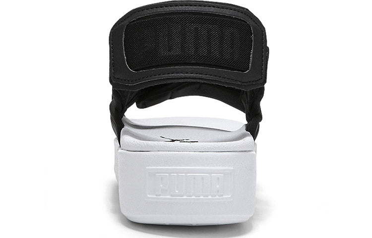 PUMA (WMNS) PUMA Platform Slide YLM 19 'Black White' 369424-01