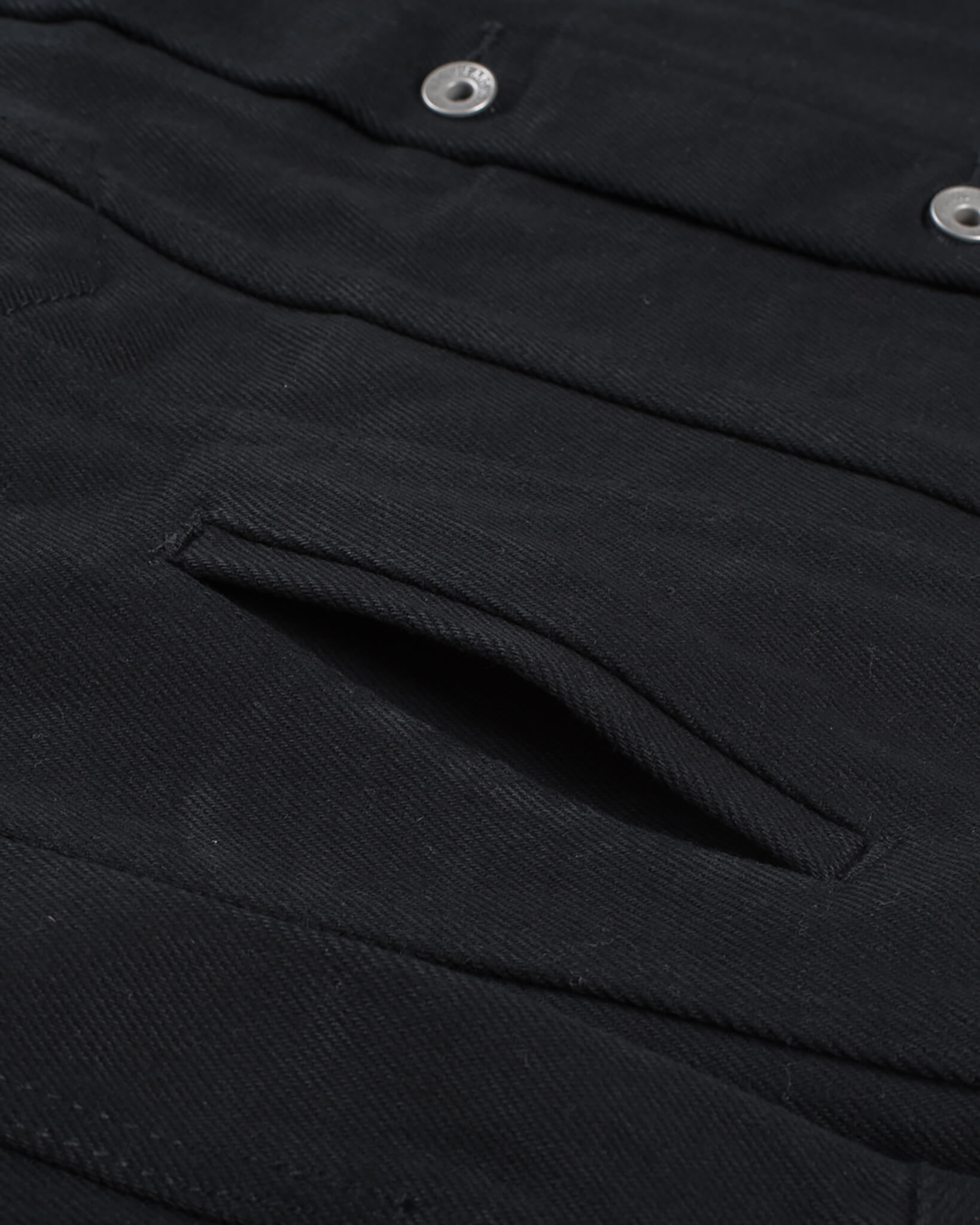 IH-9526PJ 21oz Non-Fade Denim Modified Type III Jacket - Superblack - 8