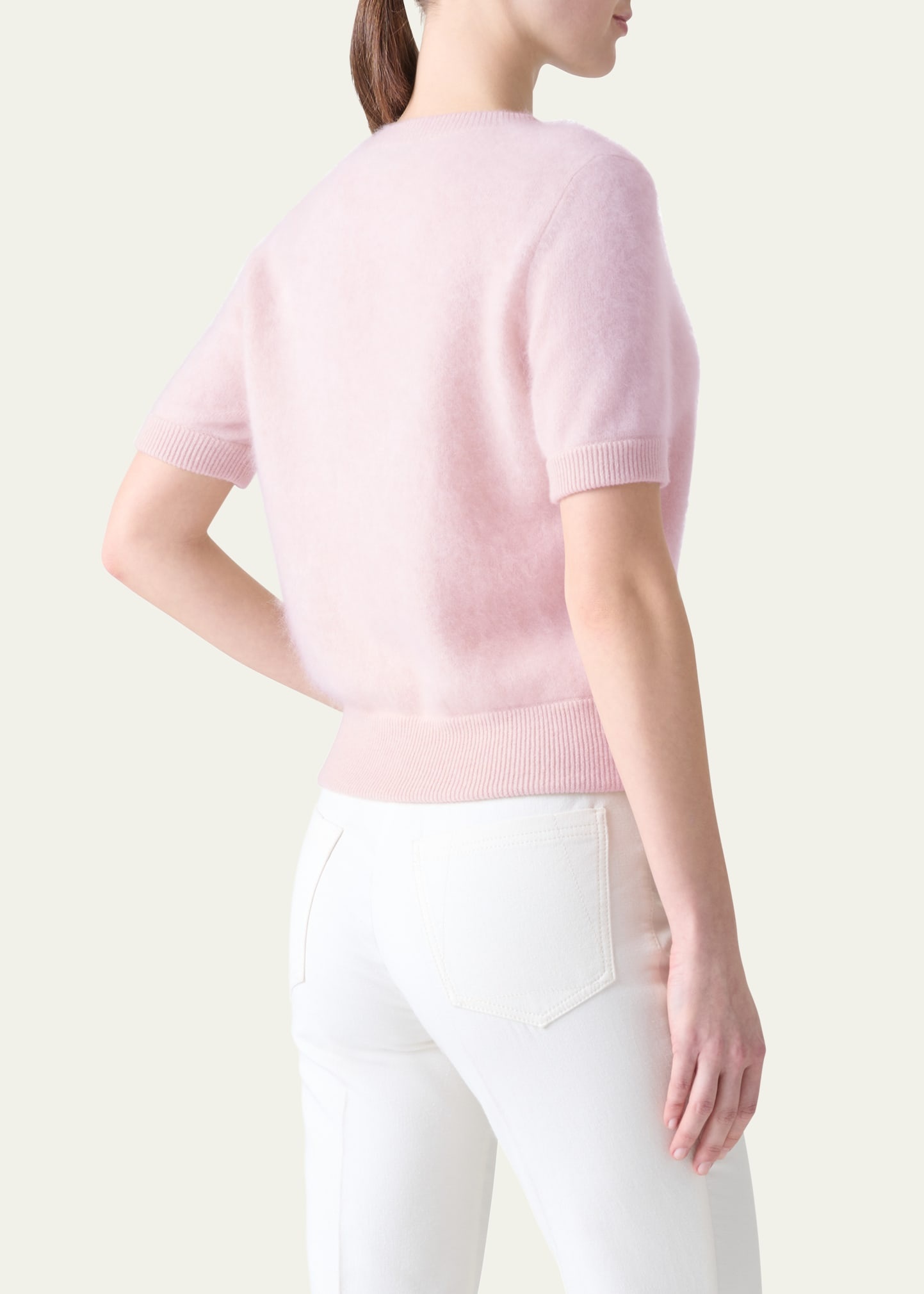 Brushed Cashmere Sweater - 3