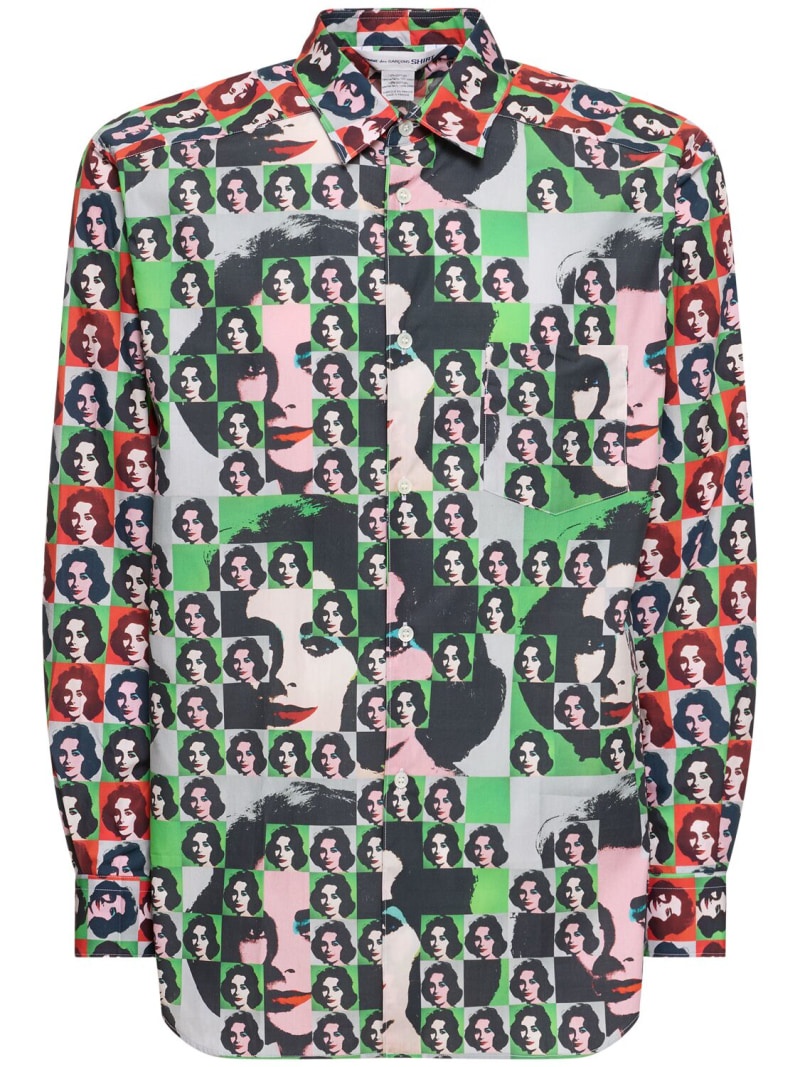 Andy Warhol cotton poplin shirt - 1