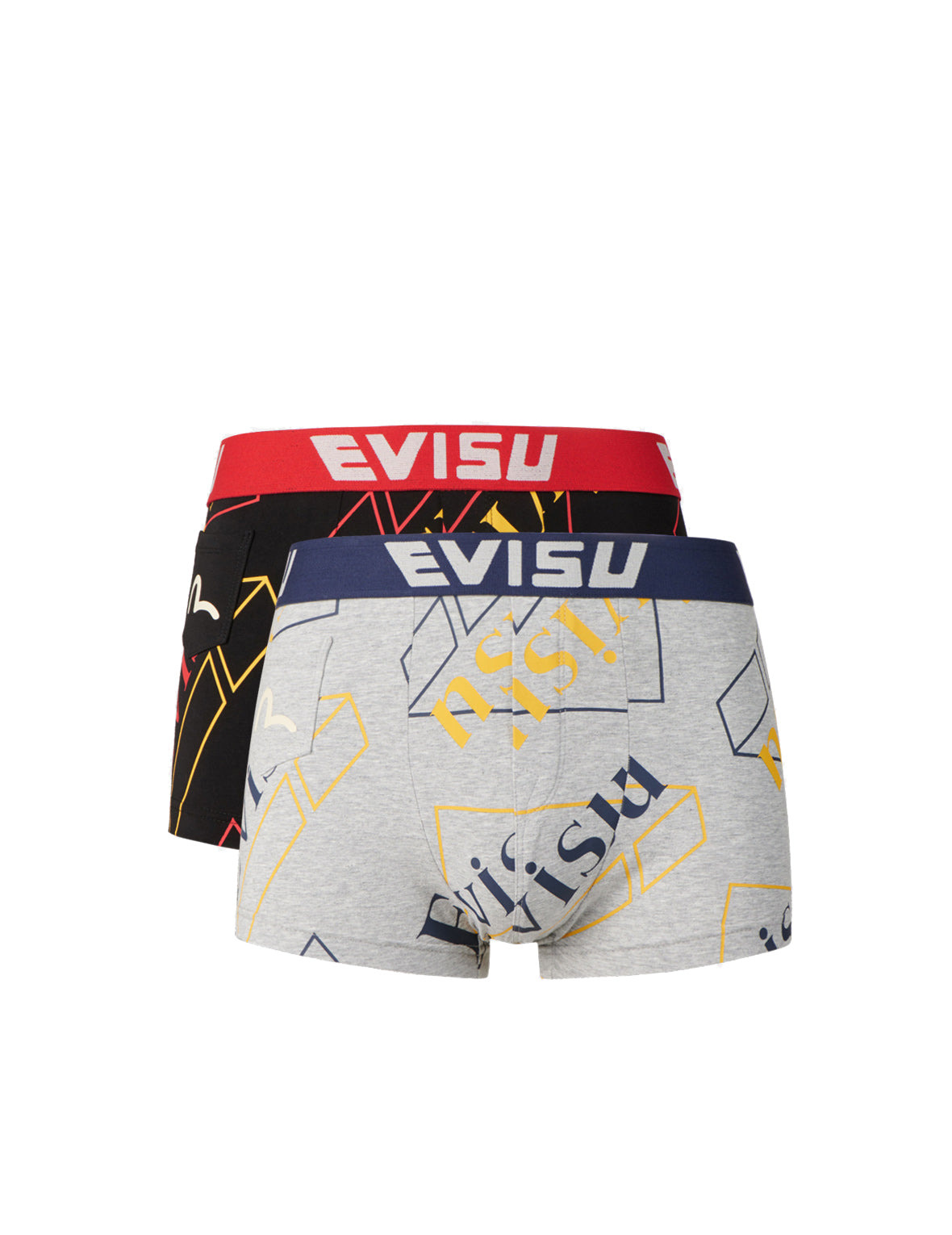 TWO-PACK ALLOVER LOGO PRINT TRUNKS - 3