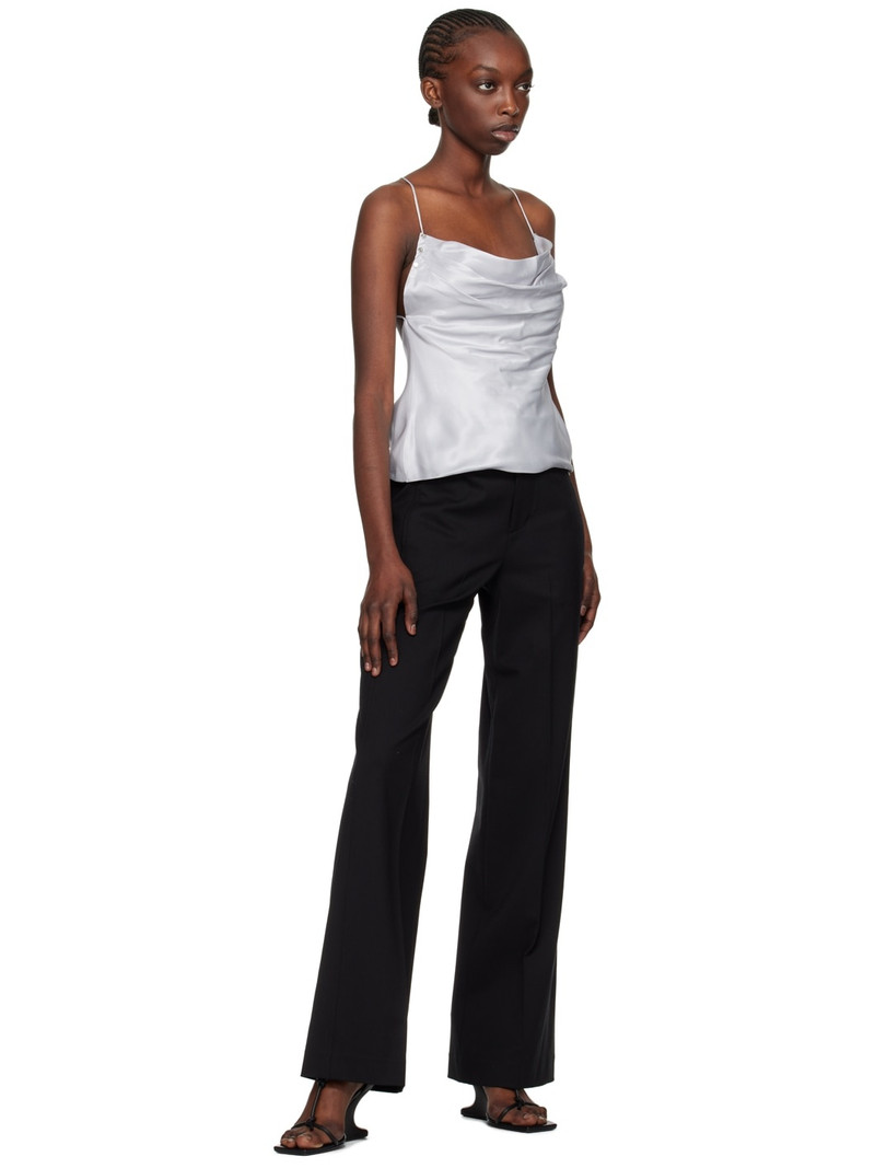 Dion Lee Black Pierced Stud Trousers outlook