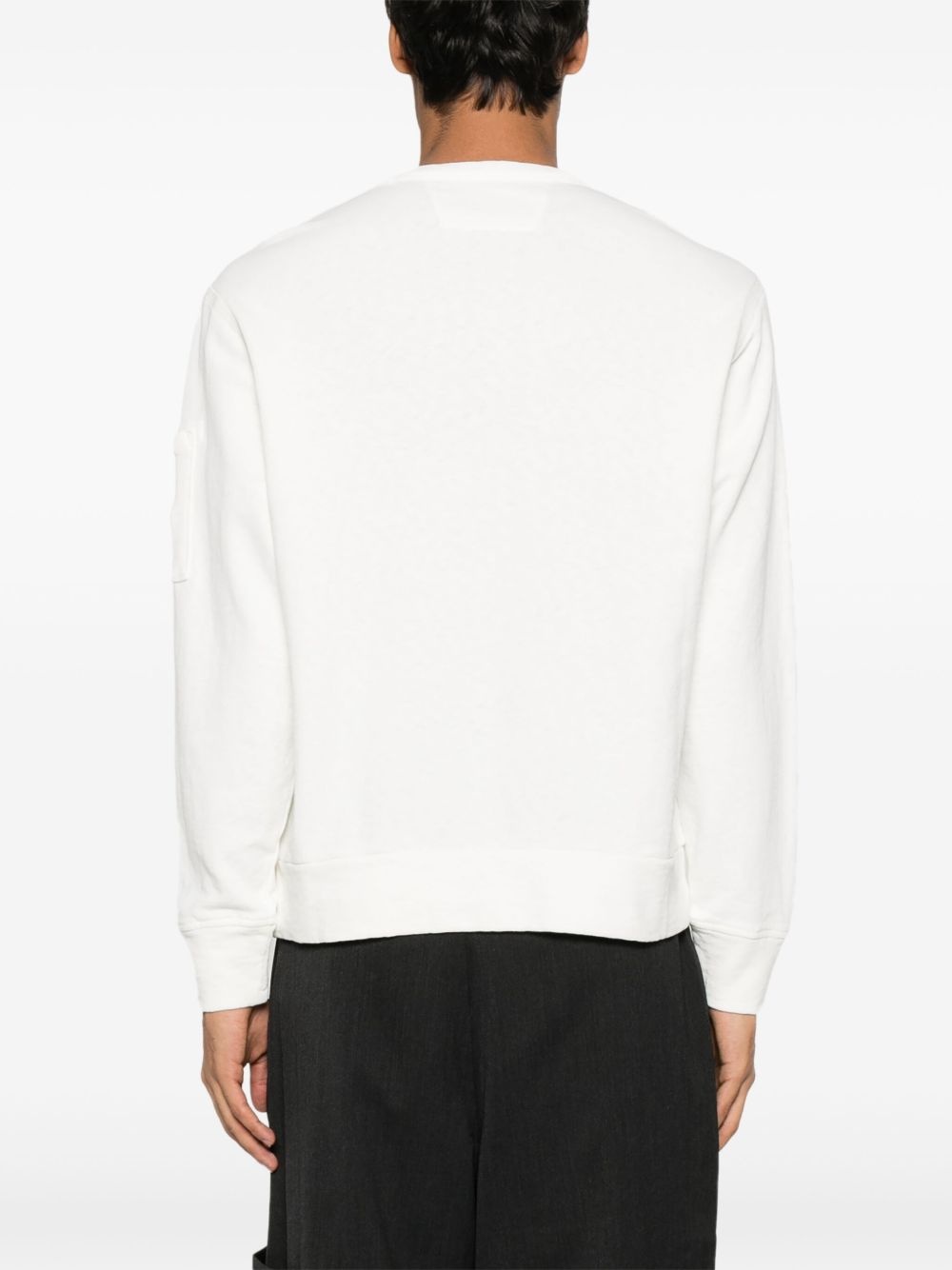 C.P. Company Lens-detail sweatshirt | REVERSIBLE