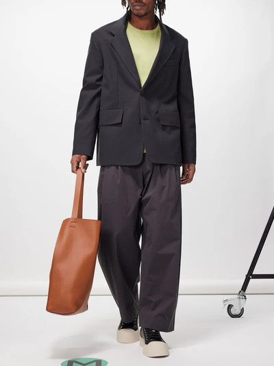 Studio Nicholson Mizumi cotton-blend suit jacket outlook