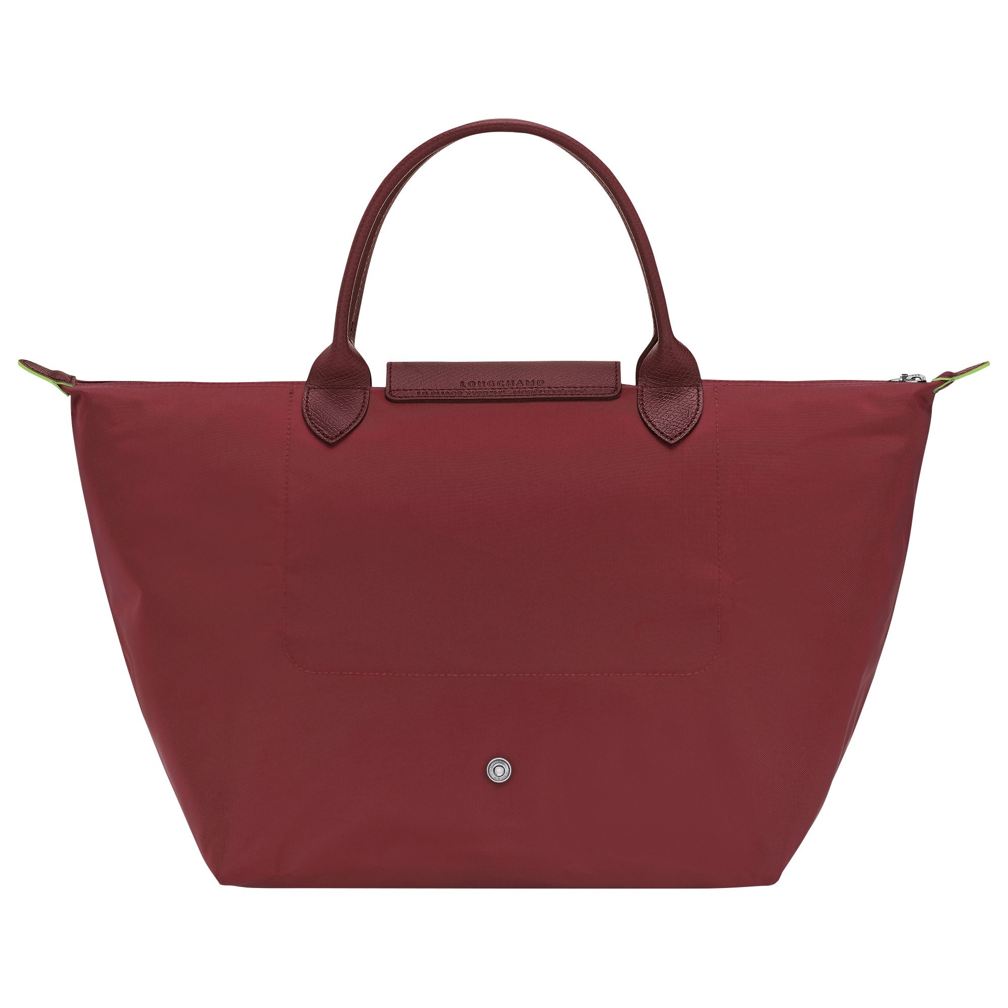 Le Pliage Green M Handbag Pomegranate - Recycled canvas - 4