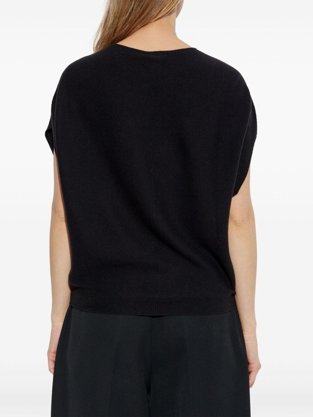 Cotton blend knitted top - 4