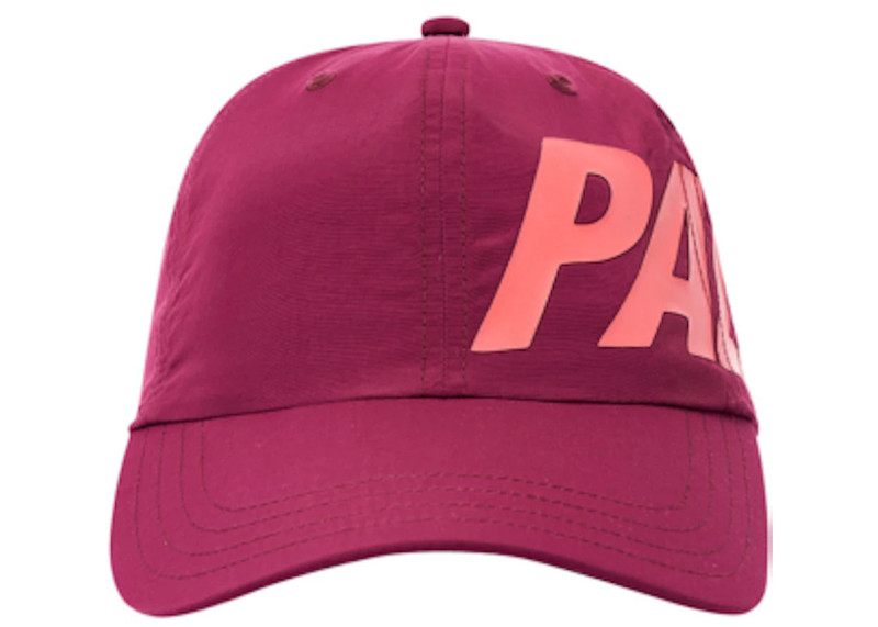 PALACE Palace Side-Slide 6-Panel Burgundy outlook