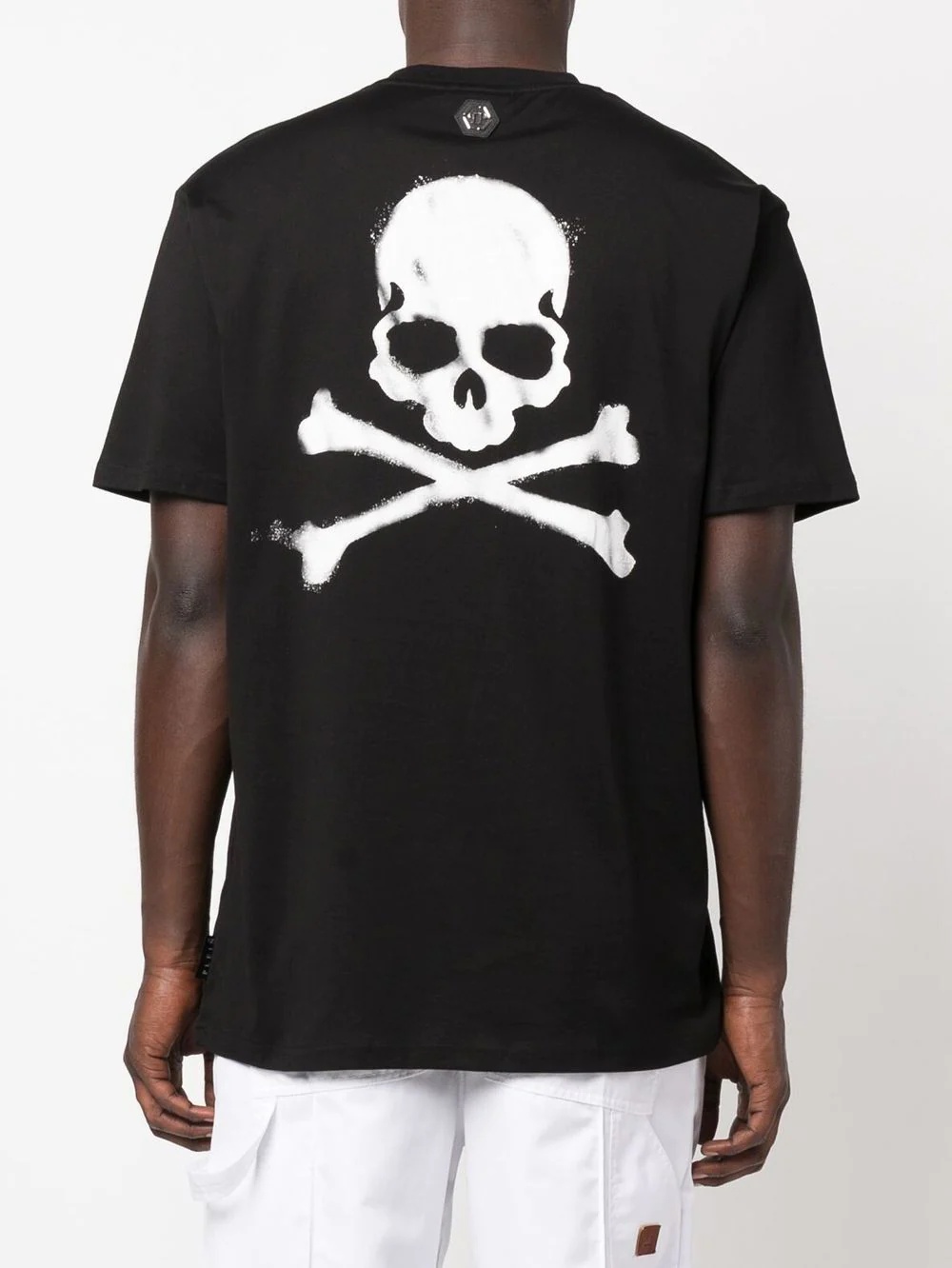 skull-print detail T-shirt - 4