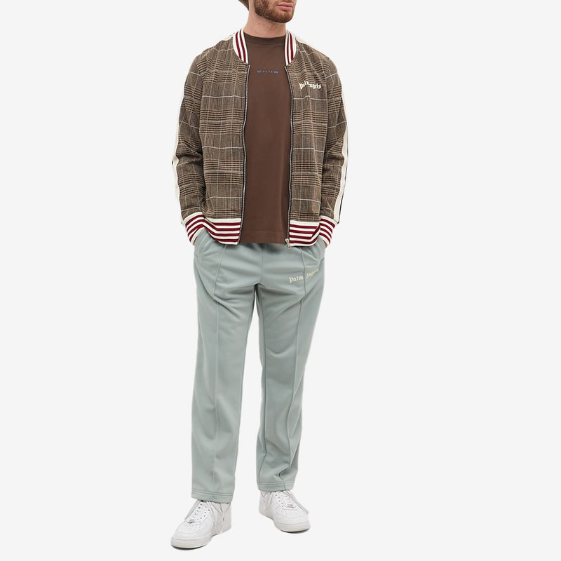 Palm Angels Palm Angels Checked Track Bomber Jacket outlook