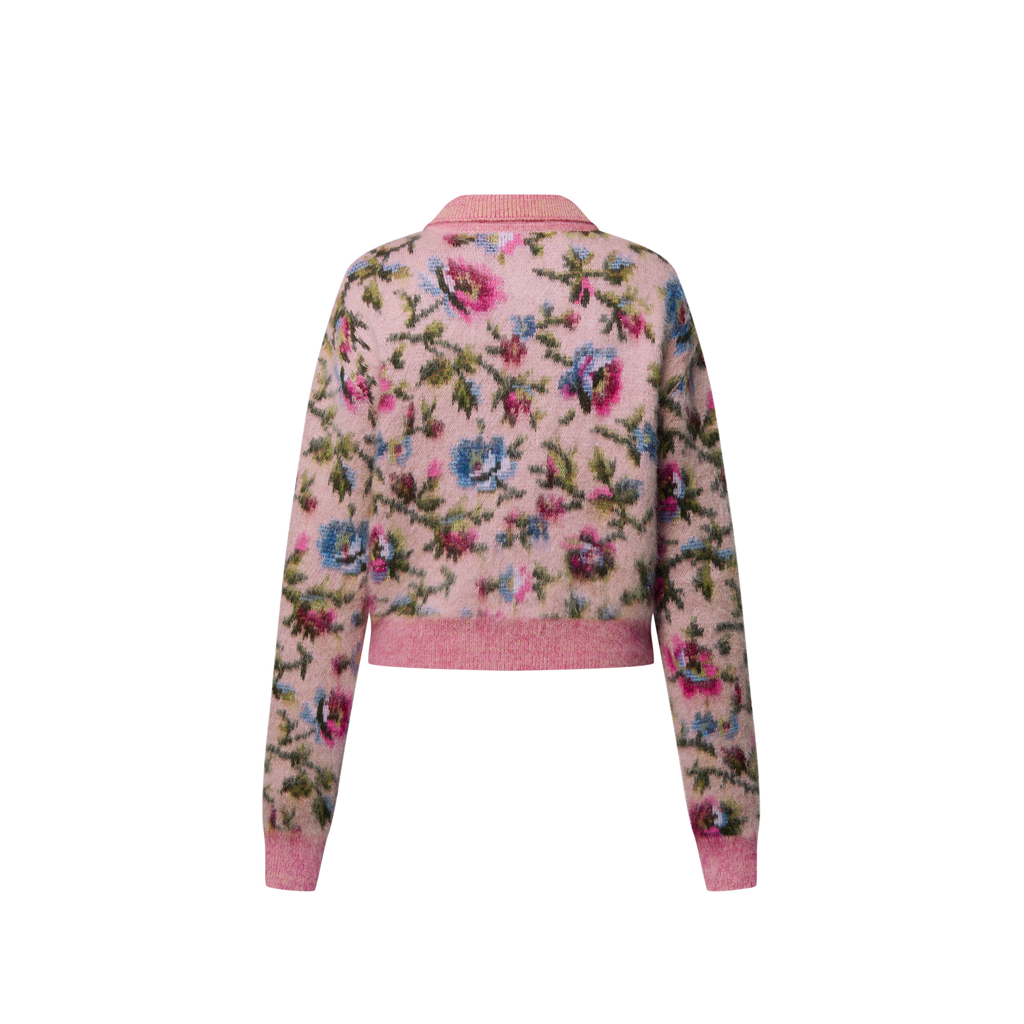 Winter Bloom Mohair Pullover - 3