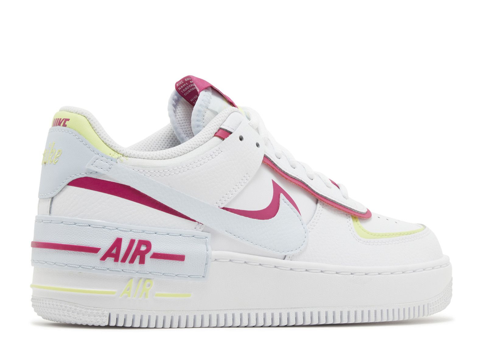 WMNS AIR FORCE 1 SHADOW 'WHITE BLUE TINT FIREBERRY' - 3