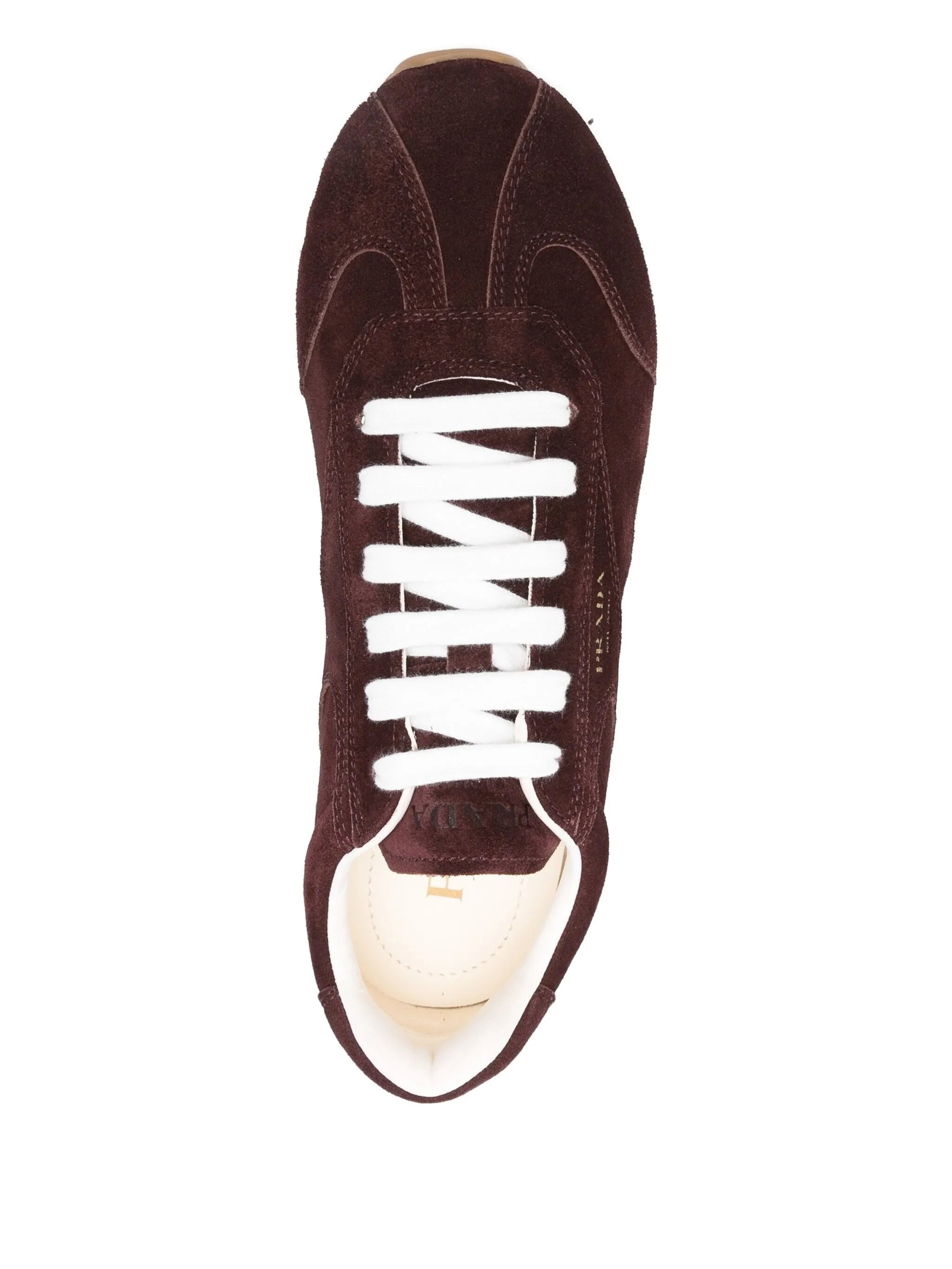 Prada Suede Lace-up Sneakers - 4