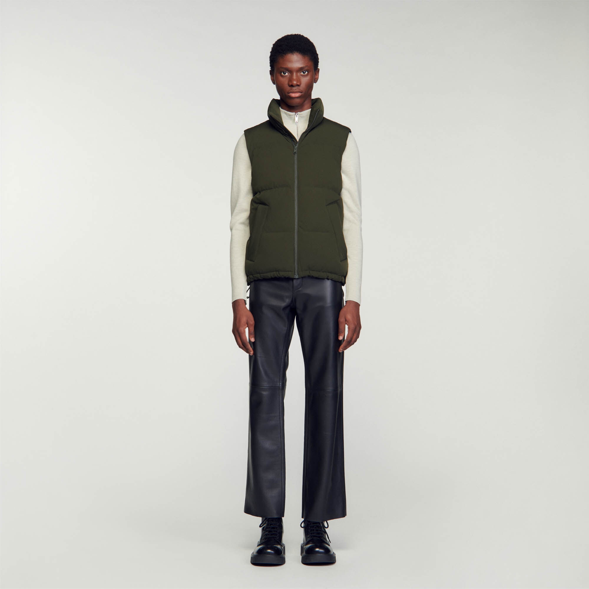 SLEEVELESS PUFFER JACKET - 3