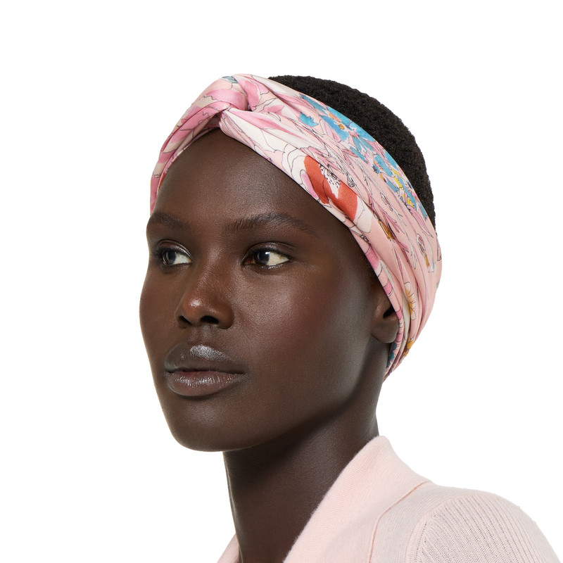 Printed silk carré 3