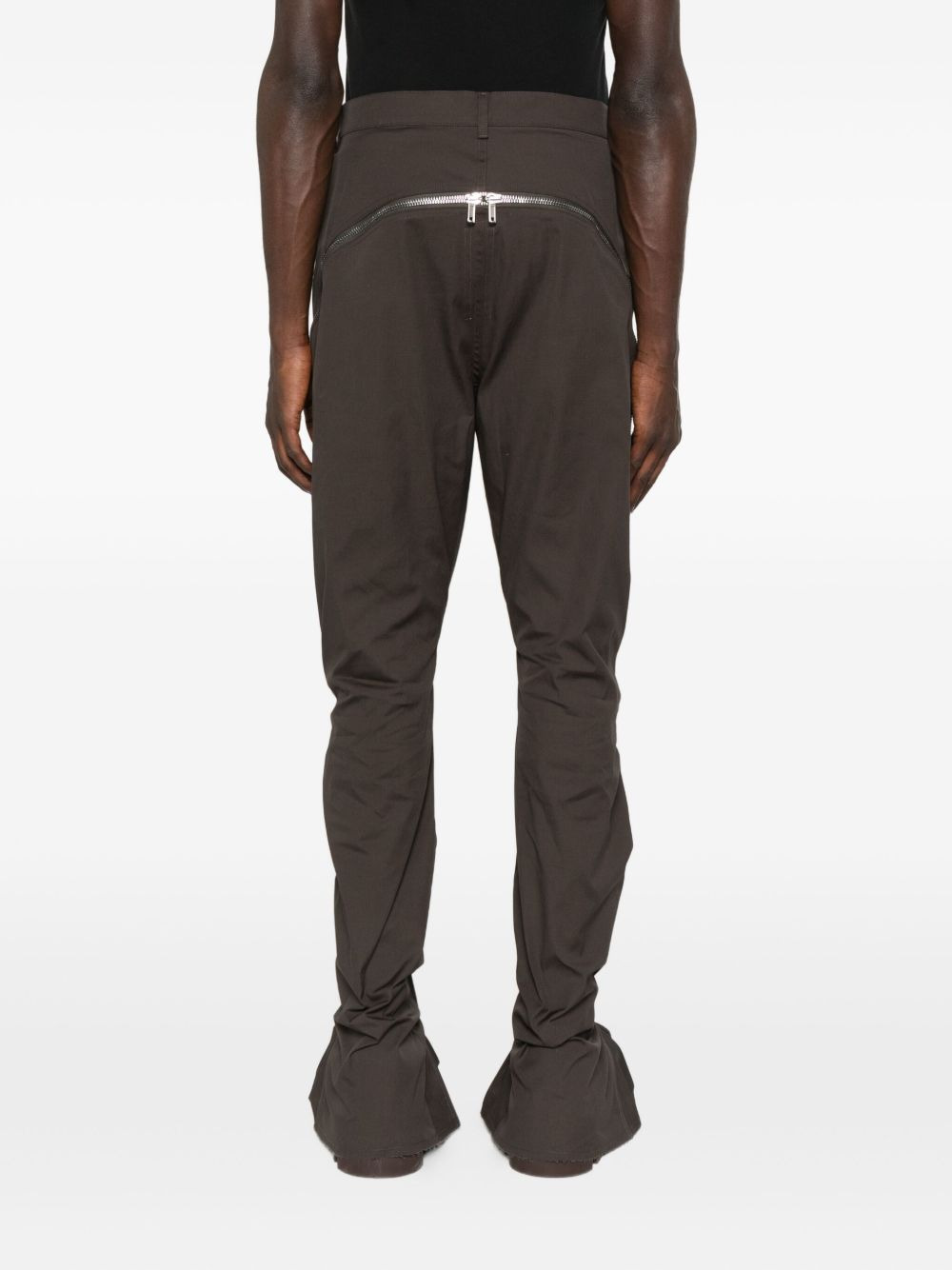 zip-detailing trousers - 4