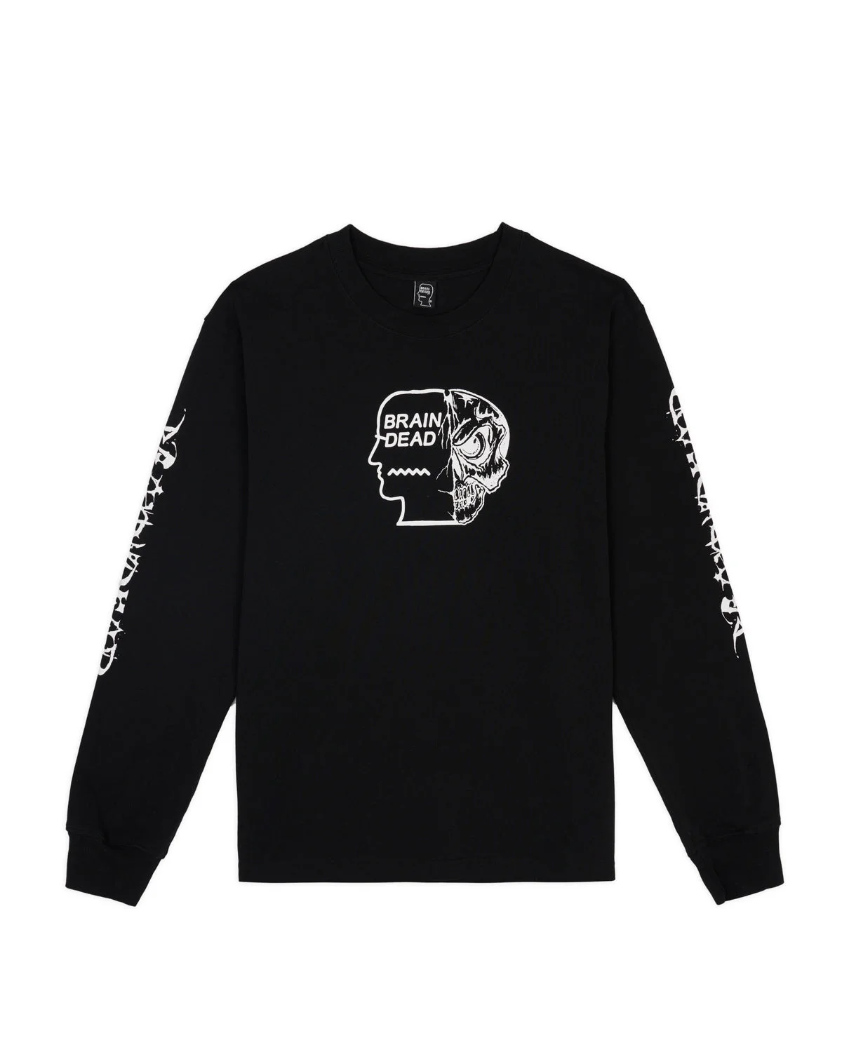 Skull Mech Long Sleeve - Black - 1