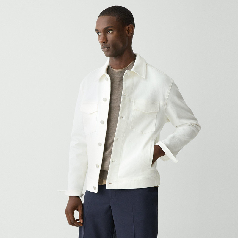 City Trucker Jacket in Stretch Denim 3