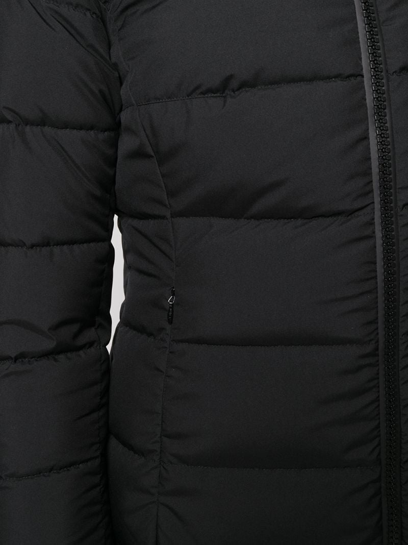 fitted puffer coat - 9