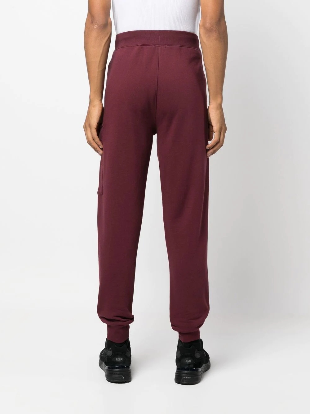 logo-patch track pants - 4