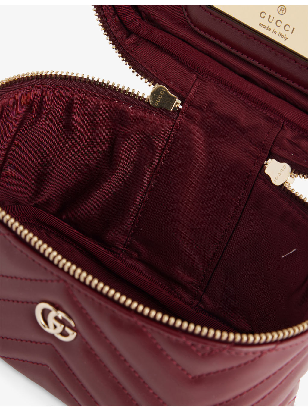 GG Marmont Leather Mini Vanity Shoulder Bag - 6