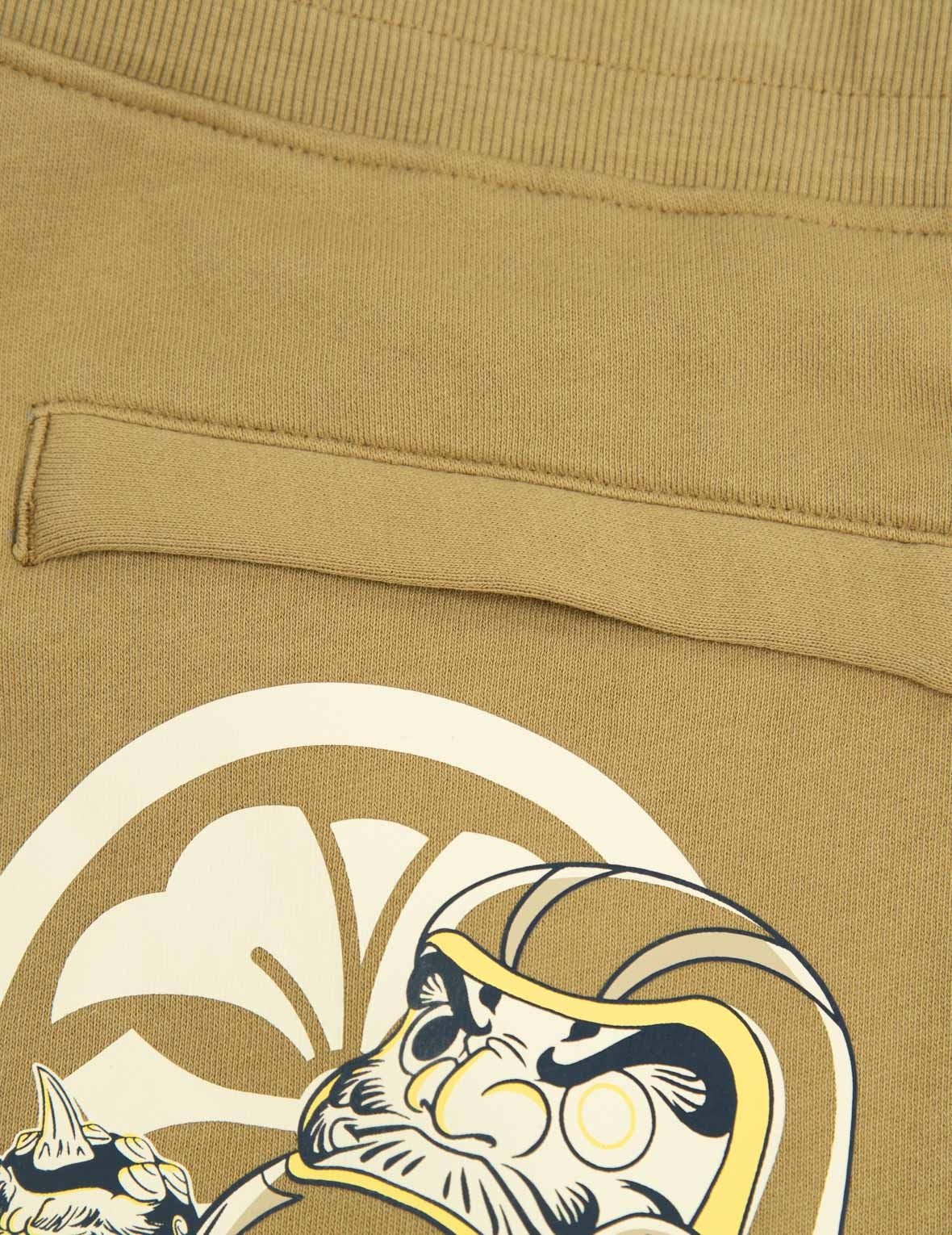 KOMAINU DARUMA PRINT SWEATPANTS - 14