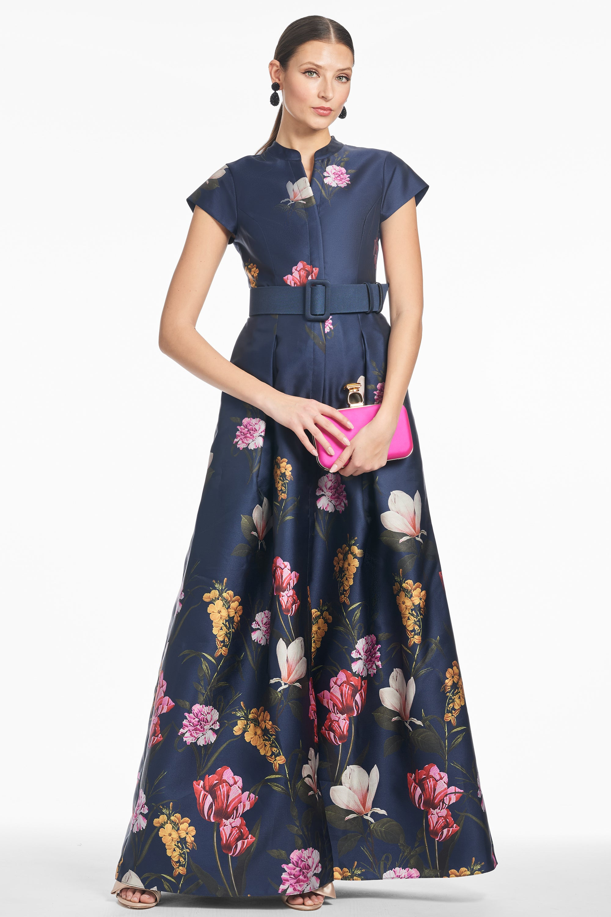 MARTA GOWN - DARK MIDNIGHT GARDEN - 2