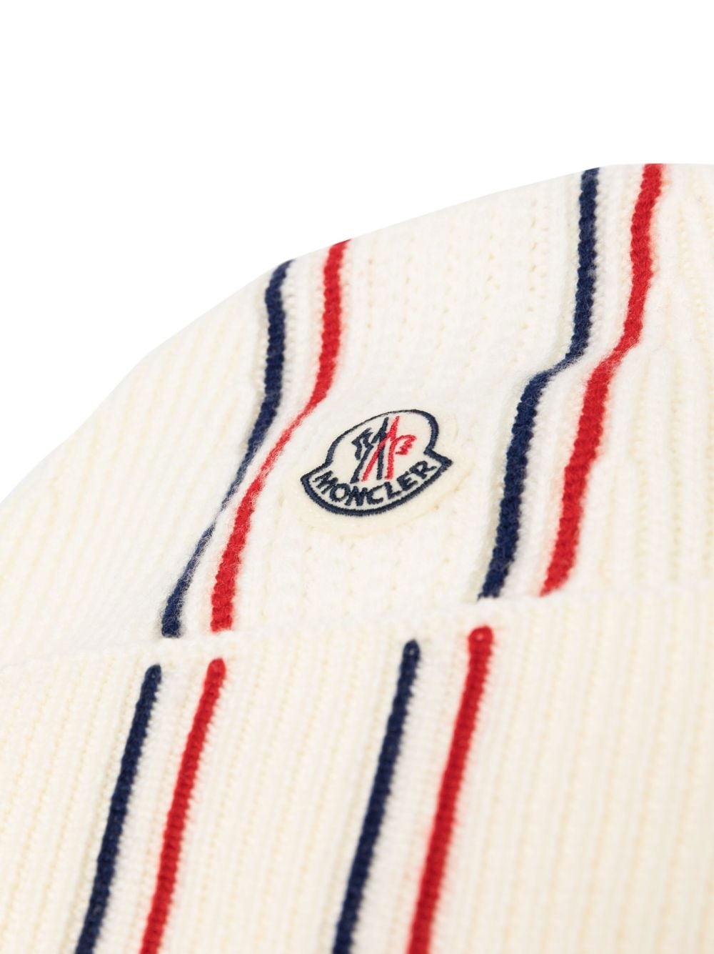 Tricolor virgin wool beanie - 2