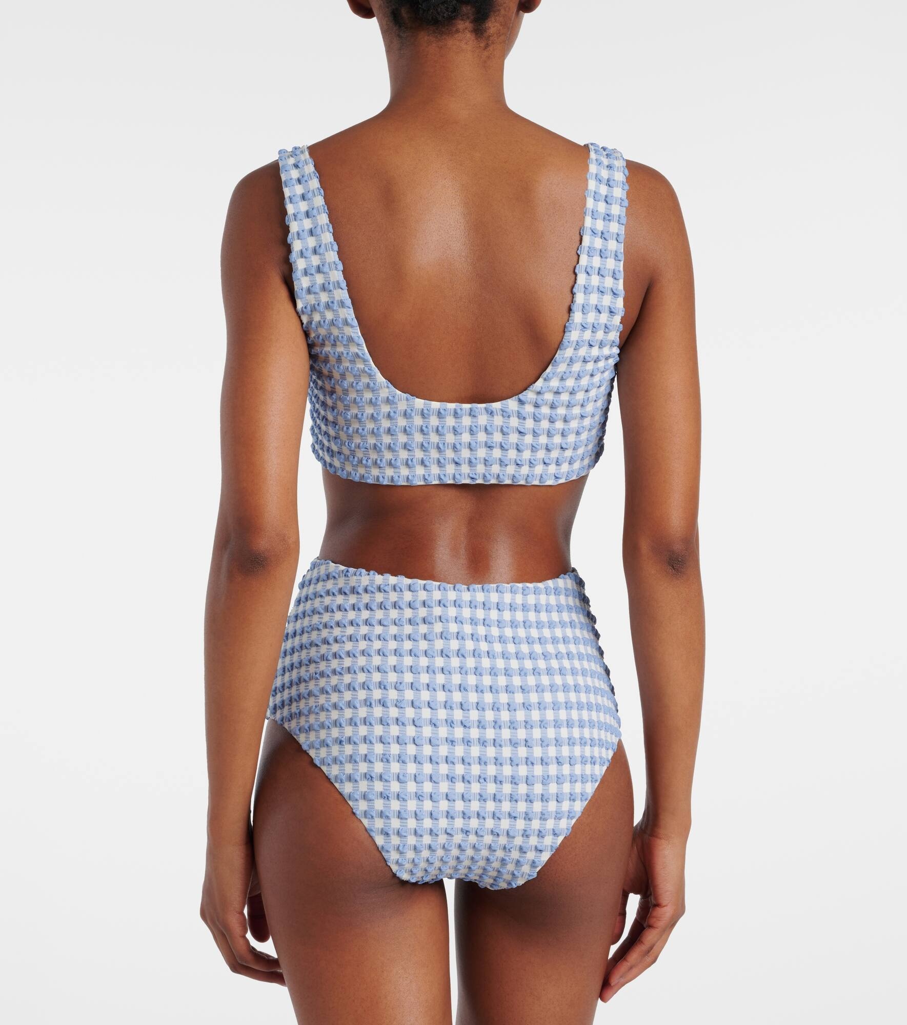 Ginger gingham bikini bottoms - 3