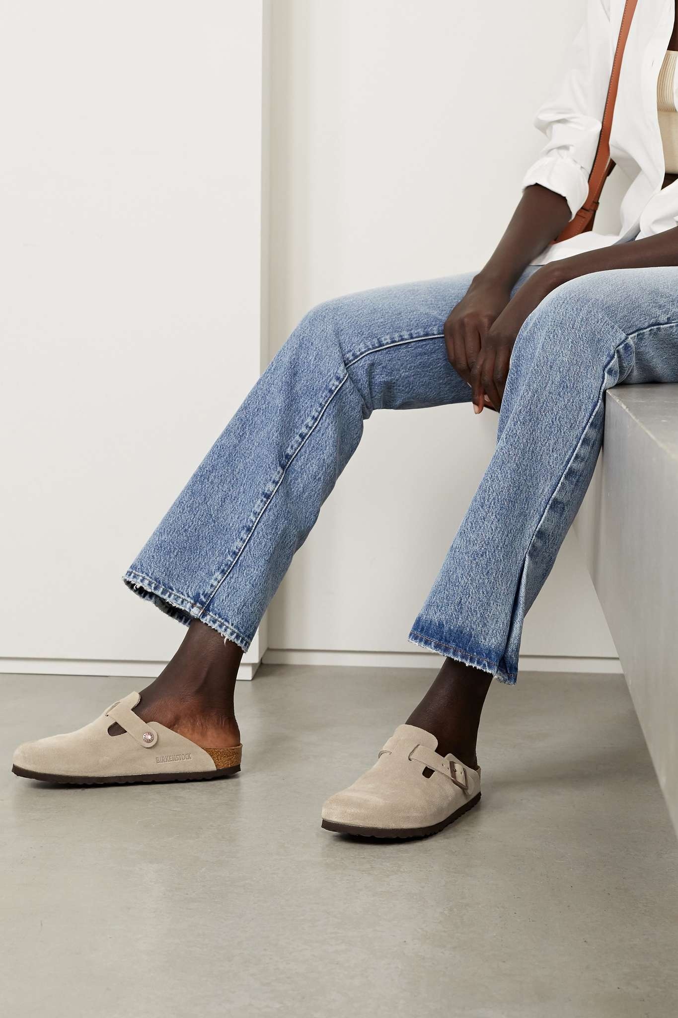 Boston suede clogs - 2