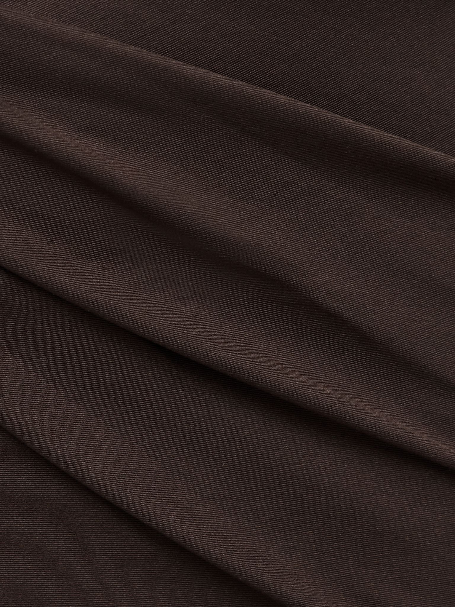Capella appliquéd stretch-jersey pareo Chocolate - 4