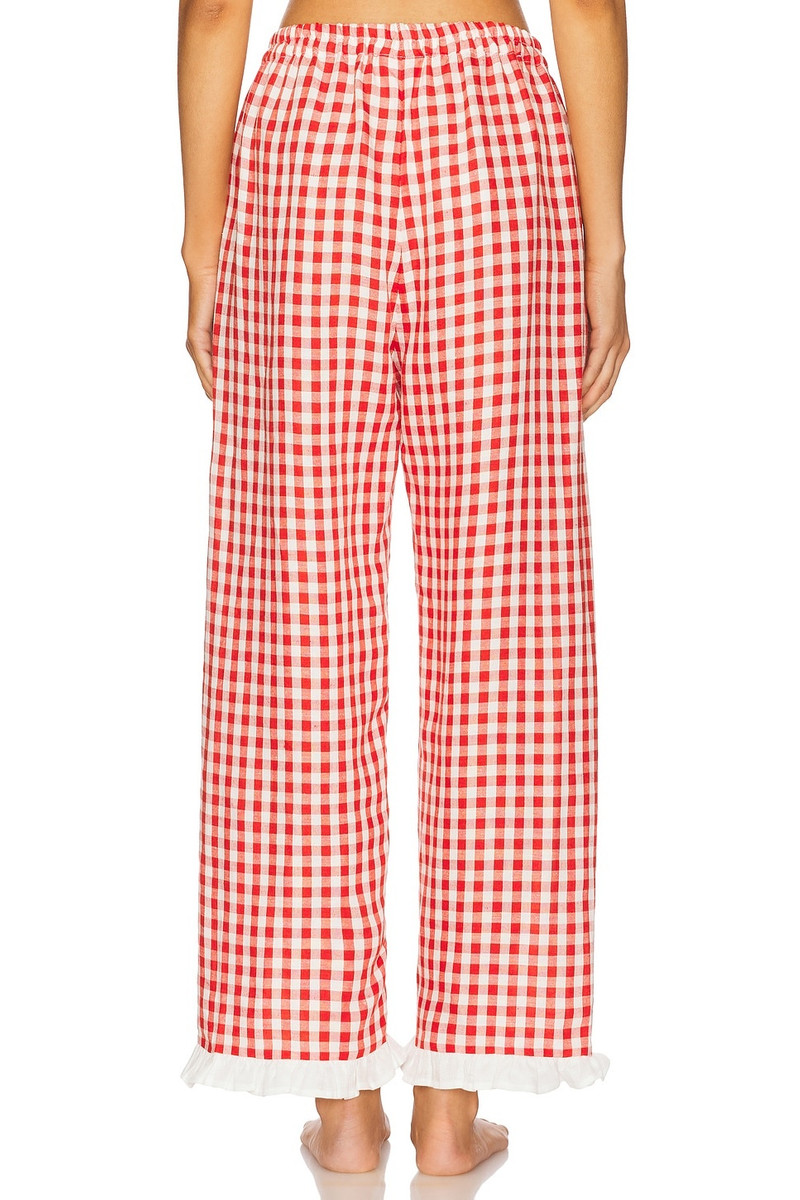 SLEEPER Puff Linen Bloomer Lounge Pant outlook