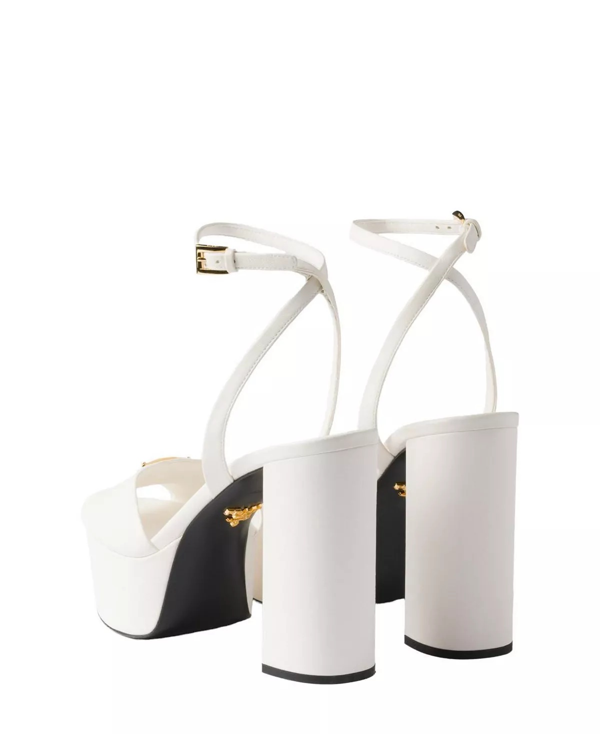 Women's Nappa Leather Platform Sandals - 4