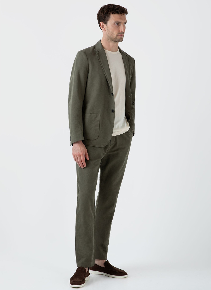 Sunspel Cotton Linen Blazer outlook