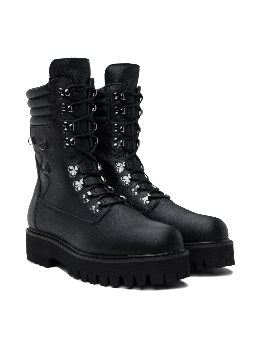 Black Field Boots - 4