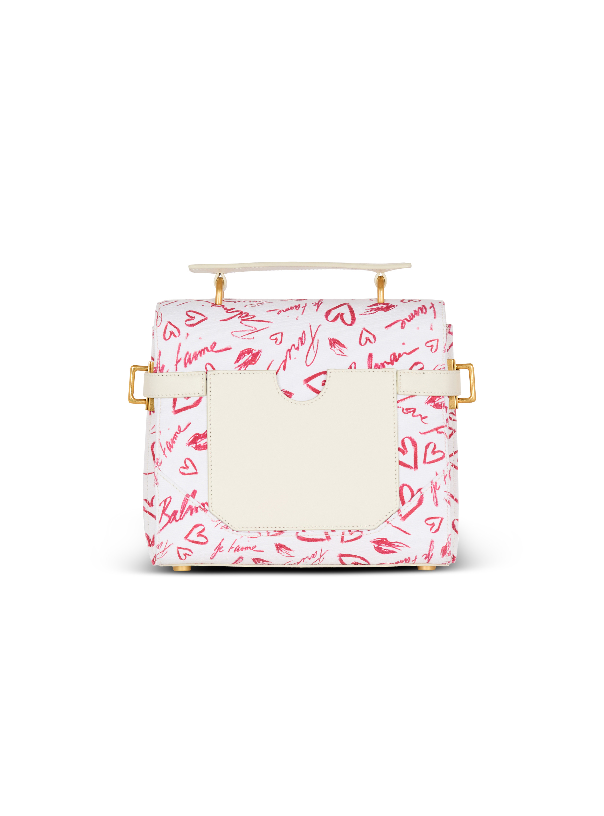 B-Buzz 23 bag in Lipstick print canvas - 4