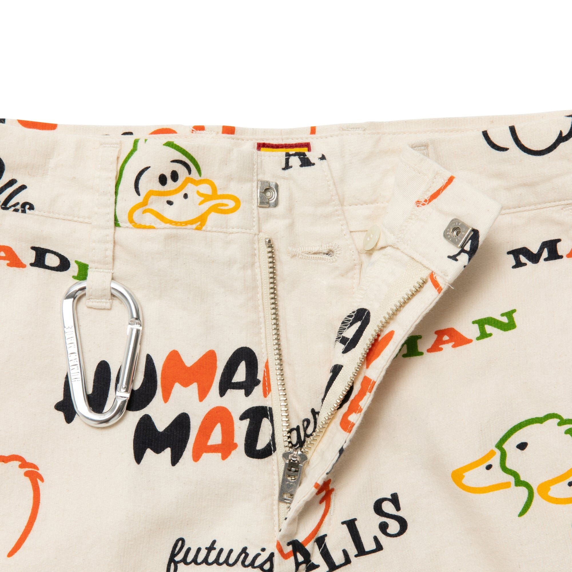 Human Made Printed Chino Pants 'White' - 3