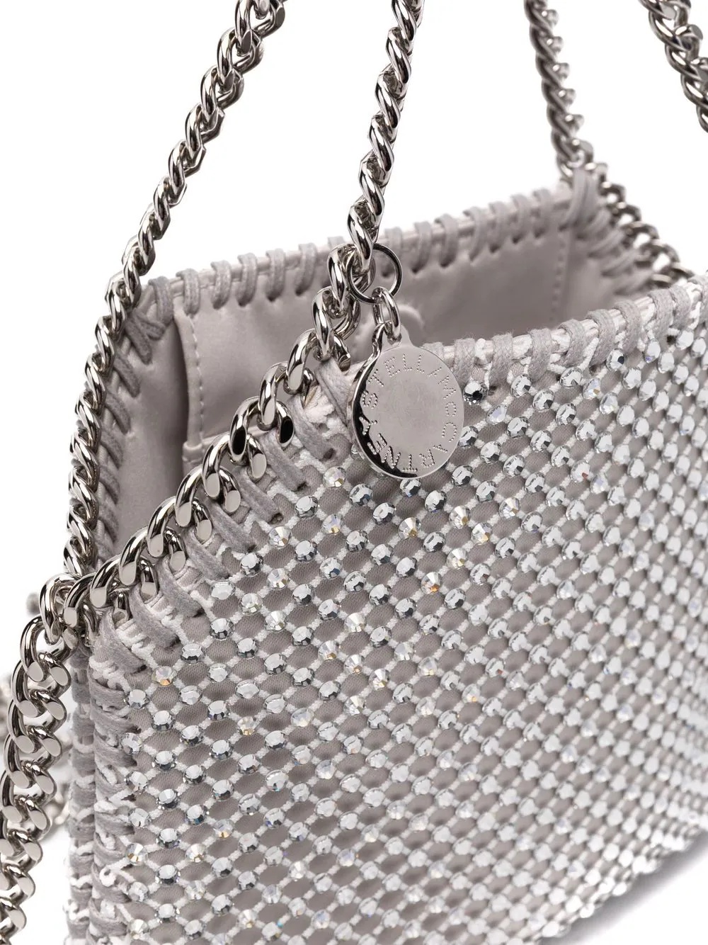 Falabella crystal mesh crossbody bag - 4