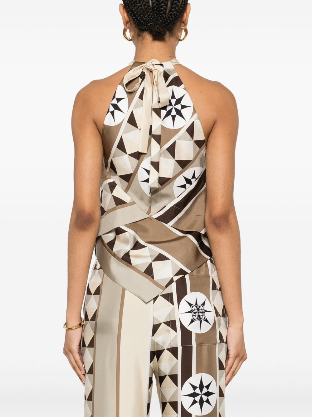 Anagram-plaque blouse - 4