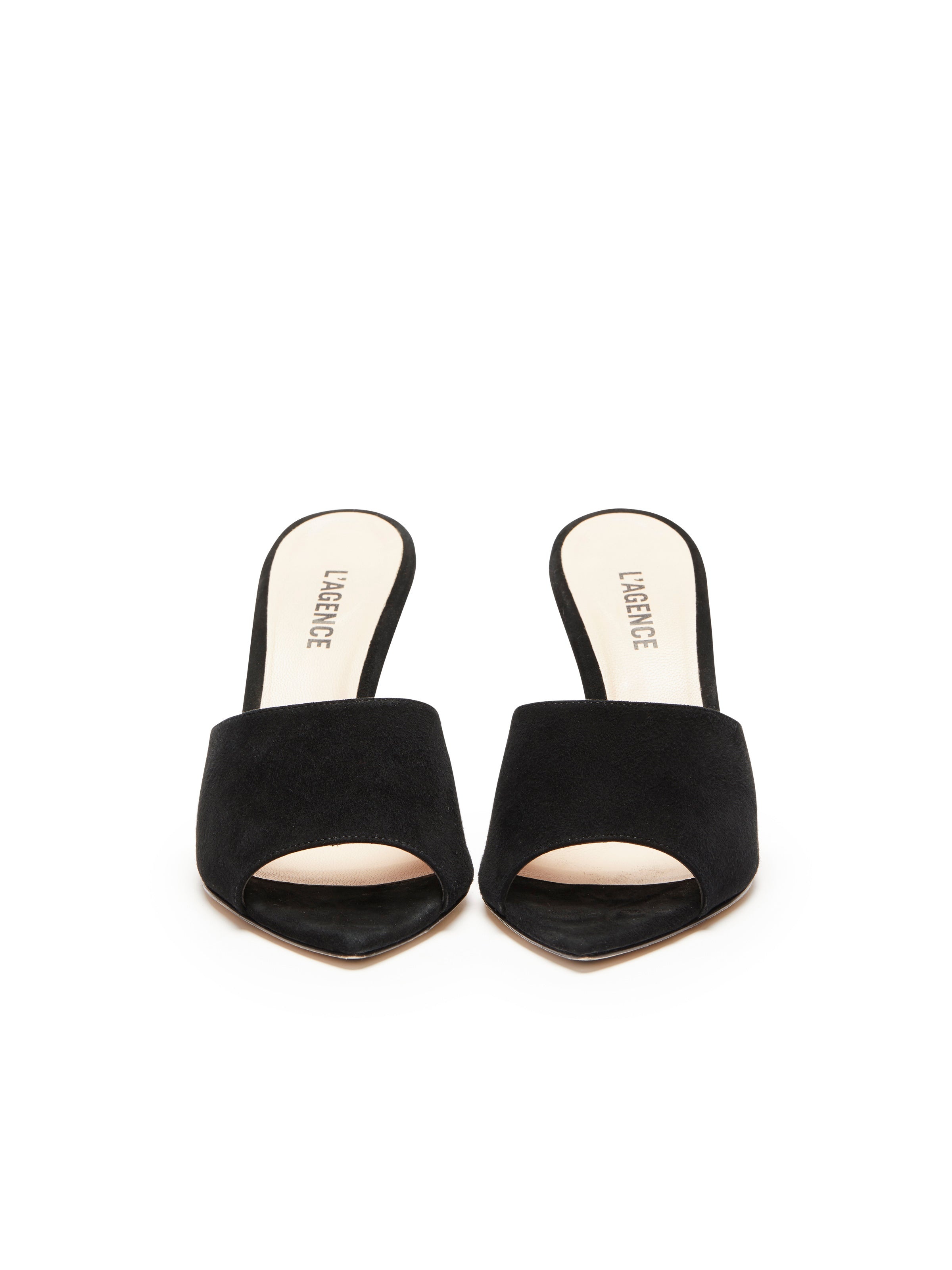 Lolita Suede Open-Toe Mule - 3