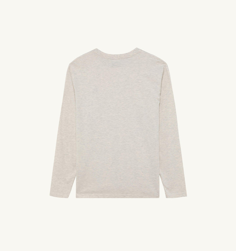 AUTRY LONG-SLEEVE EMBROIDERED LOGO TEE UNISEX outlook